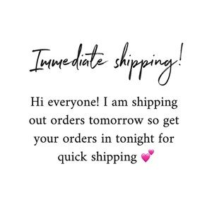 Shipping alert!